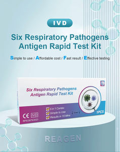 REAGEN Respiratory Combo Self <span class=keywords><strong>Test</strong></span> Kit 6 in 1 C19 FluA & B <span class=keywords><strong>RSV</strong></span> ADV MP PIV1/3 PIV2 CP Antigen Schnelltest Kit mit Fabrik preis - Product Image 4