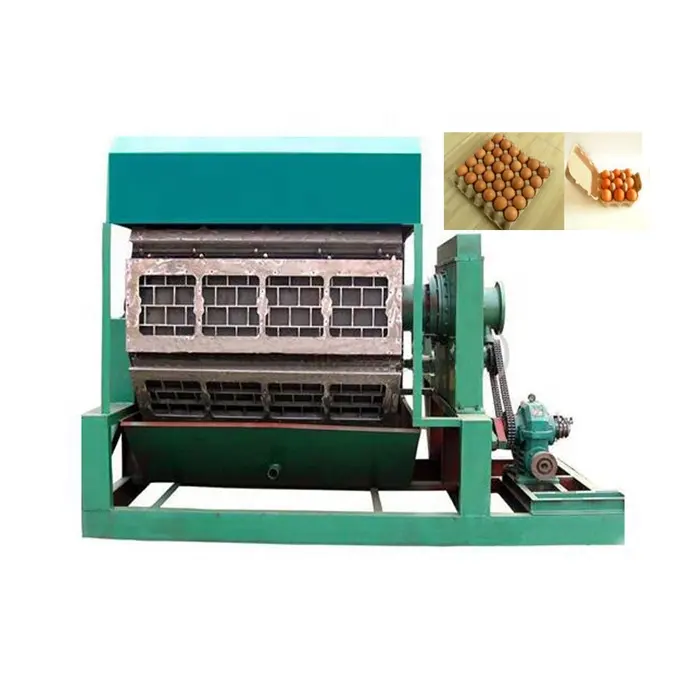 Máquina de fabricación de bandejas para huevos, máquina de bandejas de papel para pequeñas empresas