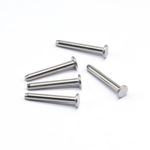 Remaches Sólidos de Acero Inoxidable con Cabeza Plana y Extremo Cerrado de 3mm, 4mm, 5mm, Acabado Brillante, Certificación ISO, Marca SaiTong, Modelo ISO9001 - Product Image 3