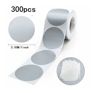 Etiquetas Adhesivas <span class=keywords><strong>de</strong></span> Plástico Plateadas <span class=keywords><strong>de</strong></span> Alta Calidad, 20*60mm, <span class=keywords><strong>para</strong></span> Rascar y Revelar Códigos Secretos, Ideales <span class=keywords><strong>para</strong></span> Hogar, Juegos, Bodas - Product Image 2