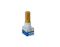 Potentiomètre à arbre métallique R087 SMT Potentiomètre étanche 8mm