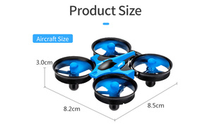 Amélioré <span class=keywords><strong>H36</strong></span> <span class=keywords><strong>JJRC</strong></span> H36F Mini Drone 2.4G 3 En 1 Véhicule RC Volant Drone de Poche Terre Conduisant Bateau Jouets RTR - Product Image 6