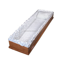 Ensemble de textiles funéraires de luxe sur mesure pour cercueil, doublure matelassée avec oreiller, intérieur de cercueil européen, fournitures pour la maison