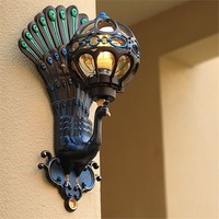 Applique murale extérieure BGST 20W 30W en aluminium et verre, étanche IP65, résistante à l'humidité, LED pour villa, balcon, jardin, éclairage mural extérieur