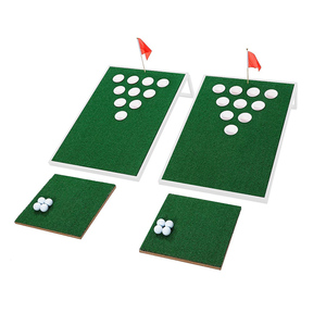 Entraîneur de déchiquetage de golf en bois pour sacs de sable, dispositif de pratique et d'écaillage de <span class=keywords><strong>cornhole</strong></span> de golf - Product Image 1