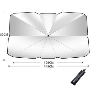 Sombrilla ultravioleta para coche, paraguas plegable, estilo de negocios clásico, Manual de Metal para adultos, regalos de negocios personalizados - Product Image 1
