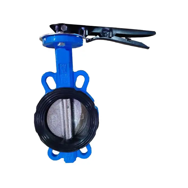 WCB butterfly valve PN16 PN25 Disc knife type stainless steel butterfly valve Flange type CF8M ANSI 1 "~20"