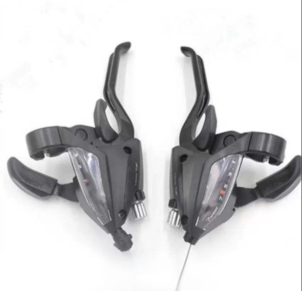 EF500-7 Mountain Bike Conjoined Shifter 7/8/21/24 Speed Transmission 51-7 Upgraded Bicycle Accessories