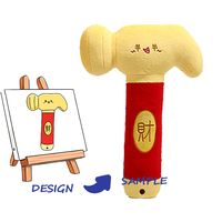 Peluche super douce personnalisable avec sacs, accessoire de fête unisexe