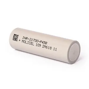 MOLICEL P45B MOLICEL100% Original hohe Kapazität INR21700 P45B 4500 mAh 45A hochentladbare wiederaufladbare Batterie Made in Taiwan