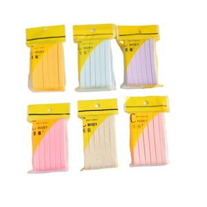 Lot de 12 éponges faciales compressées en PVA, bandes sèches exfoliantes pour un nettoyage en profondeur du visage, éponge de soin pour la peau, outil de beauté en gros - Product Image 1