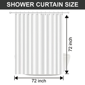<span class=keywords><strong>Rideau</strong></span> de douche en polyester moderne avec crochets en tissu tissé à pompon <span class=keywords><strong>Design</strong></span> classique Couverture de <span class=keywords><strong>baignoire</strong></span> imperméable - Product Image 6