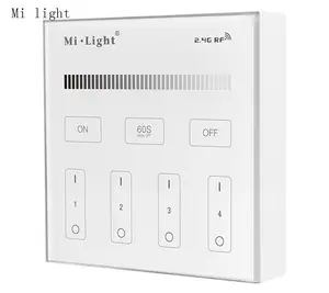 B1 בקרת 30m מרחק 4 אזור בהירות דימר חכם לוח מגע מרחוק בקר LED דימר Mi. אור MiBOXER