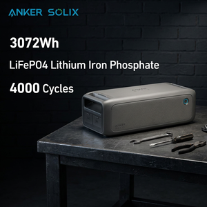 Batterie d'extension Anker Solix BP3000 3072Wh LiFePO4 pour station d'alimentation, certifiée CE UKCA pour la sauvegarde domestique et l'énergie solaire - Product Image 1