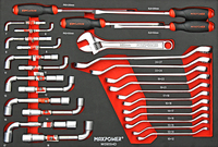 MAXPOWER Ensemble d'outils multifonctionnels pour la réparation à domicile et les véhicules, ensemble d'outils automobiles avec chariot à outils
