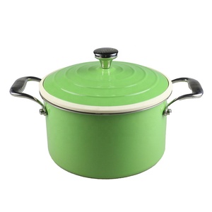 Casserole en <span class=keywords><strong>acier</strong></span> inoxydable 430 16cm marmite à lait en émail en <span class=keywords><strong>acier</strong></span> inoxydable avec couvercle en verre - Product Image 6