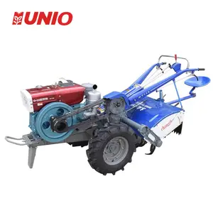 Wholesale Cheap 15Hp Walking Tractor Motobineuses And Walking Tract Walk Behind Tractor For Sale