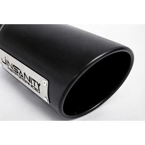 Silenciador de tubo de escape Universal para coche de carreras, silenciador negro de acero inoxidable para Toyota <span class=keywords><strong>Land</strong></span> <span class=keywords><strong>Cruiser</strong></span> Prado Hilux Vigo Revo Rocco - Product Image 3