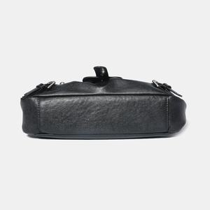 Sac bandoulière élégant en cuir véritable de vachette première couche pour femme, design de niche, fermeture éclair personnalisée, polyvalent - Product Image 2