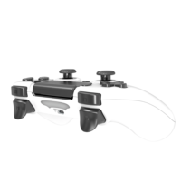 Manette de Jeu Sans Fil pour et pour Contrôleurs - Moteur de Vibration Multicolore Bouton Turbo Joystick à Détection de Mouvement avec Design Personnalisé
