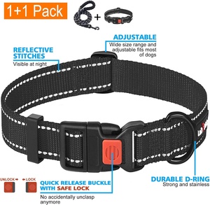 <span class=keywords><strong>Collar</strong></span> y Correa de Entrenamiento para Perros Duraderos para Exteriores, Collares de Lujo para Perros, Correas para Gatos, Suministros para Mascotas para el Entrenamiento de Cachorros, Correr y Caminar - Product Image 5