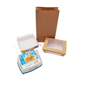 Ingrosso prezzo di fabbrica a prezzi accessibili scatola di carta di buona qualità per hamburger <span class=keywords><strong>pizza</strong></span> snack - Product Image 1