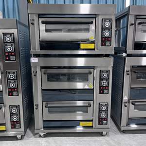 Neuer Gas-/LPG-Automatik-Backofen mit 2 Etagen und 2 Blechen für Heim- und Gewerbliche Bäckereien, 220V, Digitale Steuerung, Große Kapazität - Product Image 2