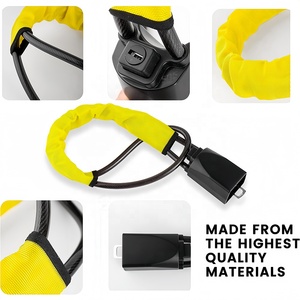 SQS OEM/ODM personnalisation d'usine de haute qualité <span class=keywords><strong>voiture</strong></span> universelle <span class=keywords><strong>antivol</strong></span> acier Portable sécurité Durable serrure de <span class=keywords><strong>volant</strong></span> de <span class=keywords><strong>voiture</strong></span> - Product Image 3