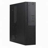 Boîtier PC HTPC compact UX02 horizontal, prend en charge les cartes mères MATX/ITX, cartes graphiques semi-hautes, alimentation 1U FLEX