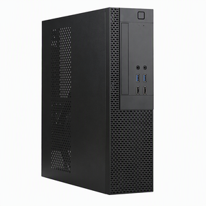 Gabinete de PC HTPC Pequeno UX02 Horizontal, Suporta Placa-Mãe <span class=keywords><strong>MATX</strong></span>/ITX, Placa Gráfica de Meio Perfil e Fonte 1U FLEX - Product Image 1