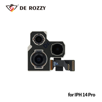 Module de caméra arrière haute résolution pour iPhone 14/14 Pro/14 Pro Max/14 Plus, mise au point stable, image claire, testé à 100 % pour la réparation de téléphones