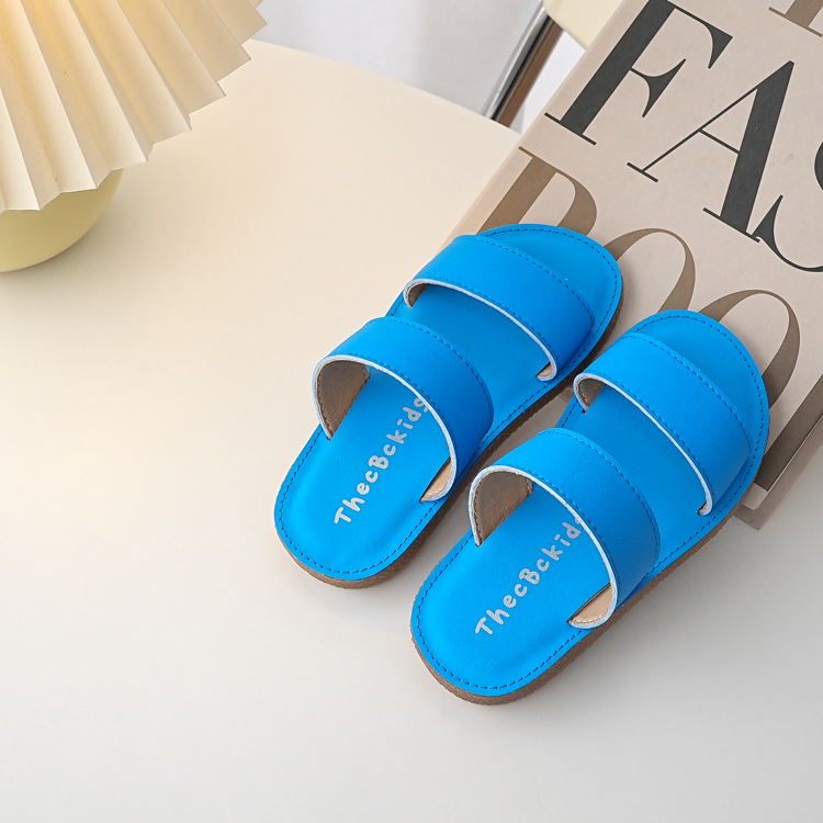 Custom Logo Children Slippers Girls Summer Beach Slides Sandals Kids Slippers Sandals