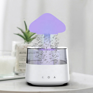 Humidificador de Buda para baño, difusor de lámpara de noche de arcoíris relajante, artículo diario para aliviar el estrés y la <span class=keywords><strong>ansiedad</strong></span>, novedad de 2023 - Product Image 1