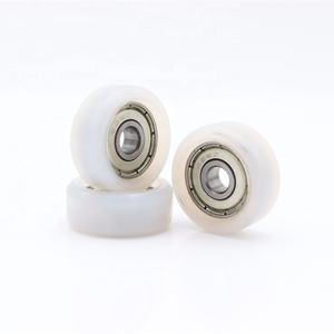 Ruedas de puerta de vidrio silenciosas polea de rodillo 626ZZ 626 rodamiento de acero rueda de rodillo de puerta de balcón deslizante para ruedas de nailon 6*25*9/10mm - Product Image 5