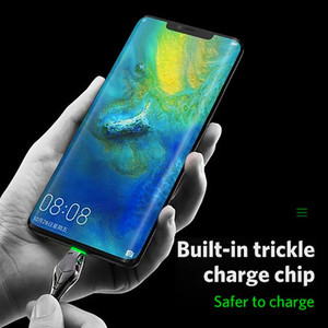 Mới Nhất Hợp Kim Kẽm Hình Dạng Rắn 5A Android <span class=keywords><strong>USB</strong></span> A Nam Để <span class=keywords><strong>USB</strong></span> Loại C <span class=keywords><strong>Cable</strong></span> Với Ánh Sáng Led Đen Mamba Sạc Nhanh Cáp Dữ Liệu - Product Image 3