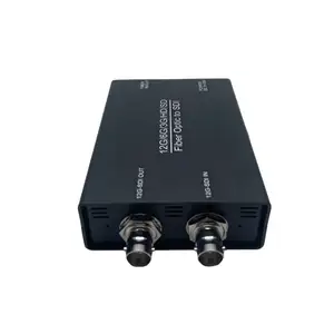 HD/3G/12G SDI convertidor de fibra óptica 1080p transmisor de video