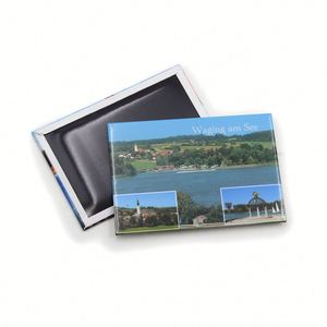 Manufactory Wholesale Good Quality Tin Magnet Souvenir Gift Customized Refrigerator - Product Image 2