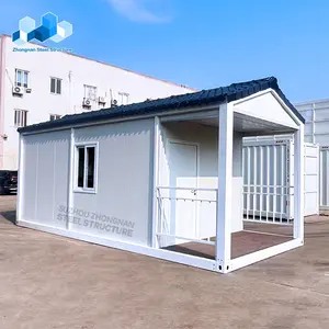 Portab Zhongnan Detachable Custom 20ft Luxury Mobile Home Modular Tiny House Prefabricated Portab Container House With Bathroom