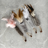 Jouets en peluche pour animaux de compagnie : Poulpe Lapin, Jouet pour chien, Jouet pour chat avec queue de lapin en forme de poulpe