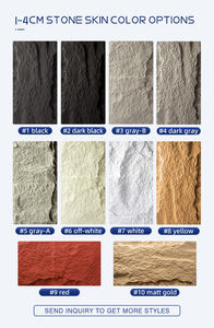 Losa <span class=keywords><strong>de</strong></span> <span class=keywords><strong>Piedra</strong></span> PU RUIHE - Revestimiento Exterior Duradero y Ecológico para Villas y Centros Comerciales - Product Image 6
