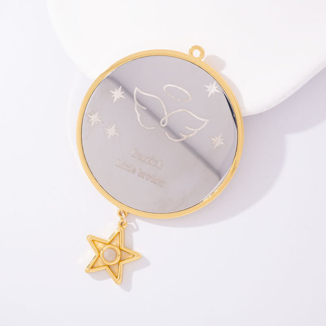 Personalized Photo Christmas Ornament, Custom Family Name Keepsake Ornament, Engraved Christmas Tree Decoration Gift Wholesale