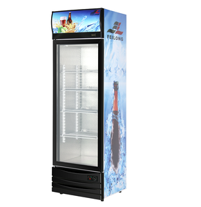 Armario vertical para bebidas de 298L, refrigerador combinado, modelo: LSC-298 - Product Image 4
