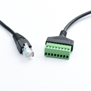 Cable Ethernet RJ45 de 8 Núcleos con Conector de Terminal de Tornillo para Extensión de Red - Product Image 4