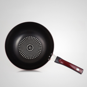 Vente <span class=keywords><strong>en</strong></span> gros à bas prix de haute qualité <span class=keywords><strong>en</strong></span> <span class=keywords><strong>fonte</strong></span> coréenne cuisson professionnelle antiadhésive wok à fond plat - Product Image 2