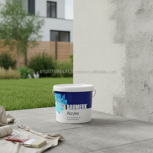 Pintura de fachada acrílica a base de agua producida con textura granulada o sin grano - Product Image 3