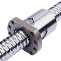 Husillo de Bolas GS SFK01004 de 1000 mm, Acero para Rodamientos de Precisión C7, Rosca Fresada para Sistemas de Movimiento Lineal CNC de Alta Precisión
