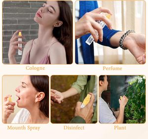 Factory Wholesale 7.5ml 10ml Glass Perfume Pump <b>Sprayer</b> Bottle & Vial Packaging with Custom Color Screen Printed Mini Design - Product Image 5