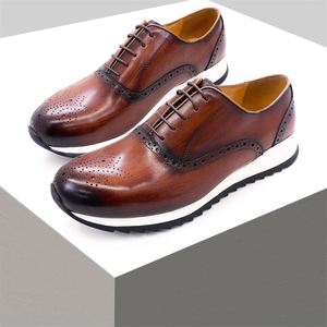 Shoes for Men Leather High Quality Modern <b>Hot</b>-selling Shoes Formal Business Luxury Shoes Modern Style - Product Image 1