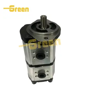 Excavator accessories 60 flange Gear Pump Hydraulic Multiple modules