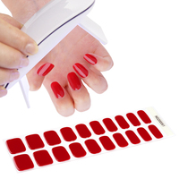 Fournisseur d'usine Huiszi – Autocollants 3D personnalisés semi-durcis en gel pour ongles, vernis à ongles complet en gel